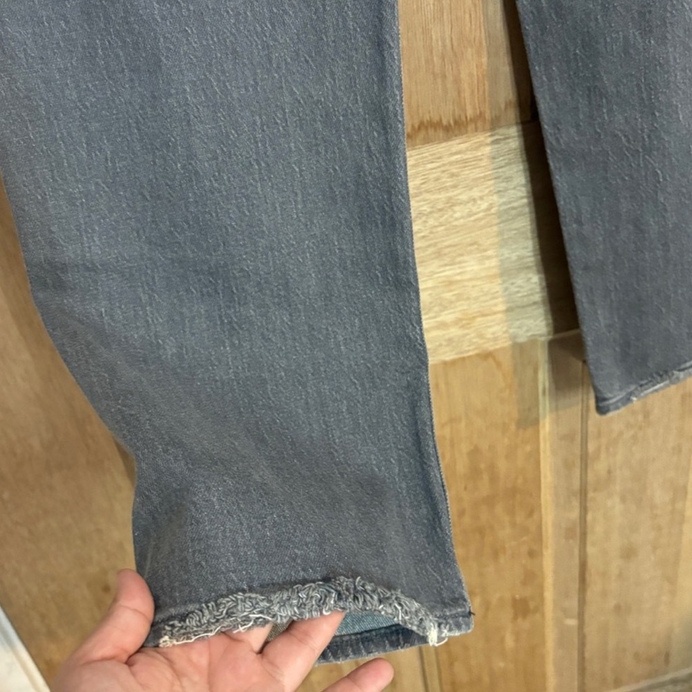 NEW LOFT Gray High Rise Jeans - Picture 5 of 5